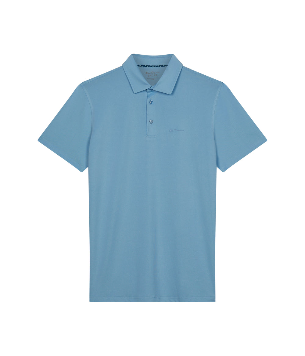 Polokosele Ben Sherman Solid Air Pique Sports Fit Modre | UXWBC7930