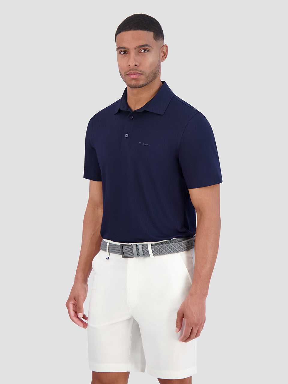 Polokosele Ben Sherman Solid Air Pique Sports Fit Námornícka Modrá | WIGDB3284