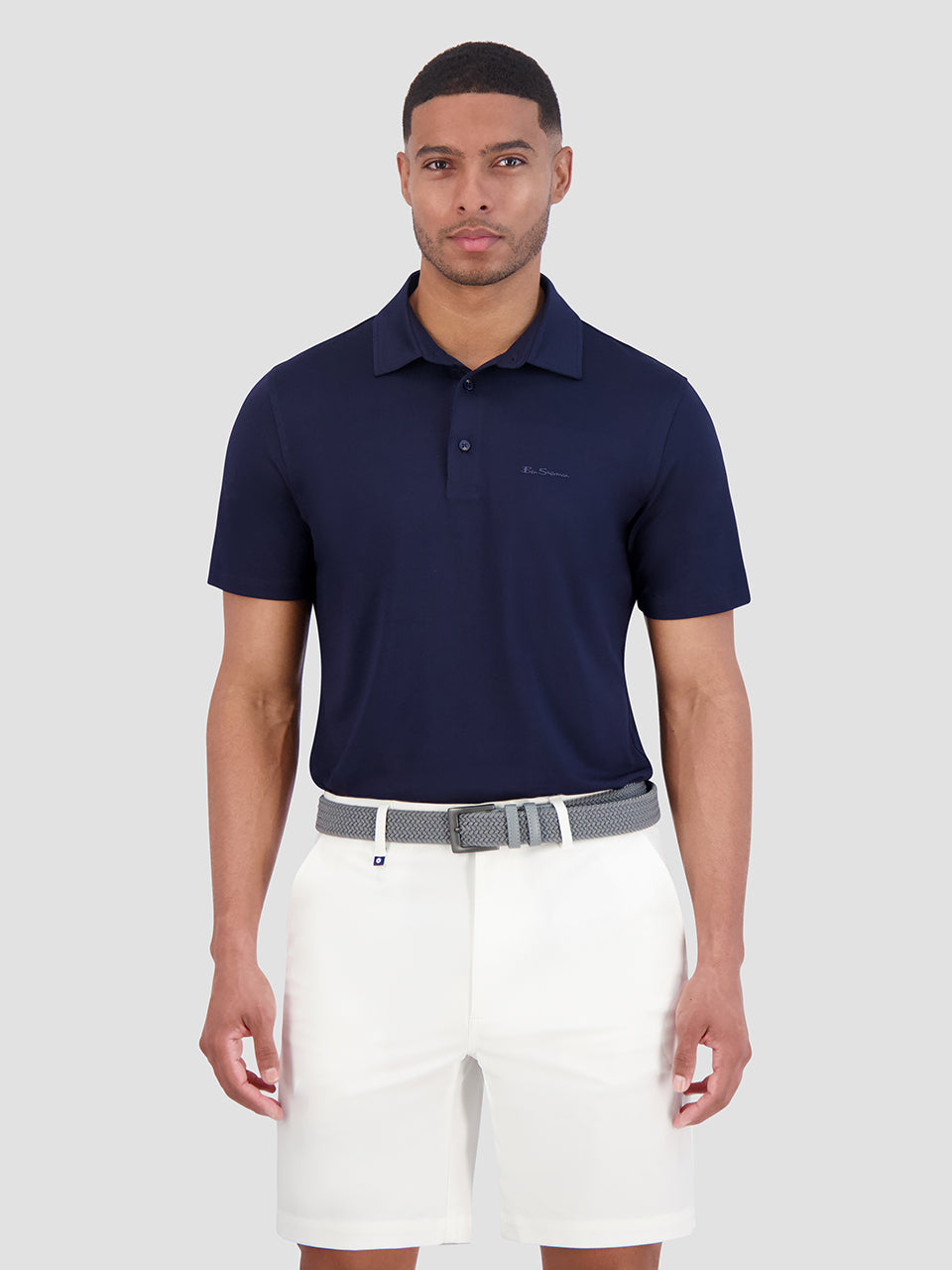 Polokosele Ben Sherman Solid Air Pique Sports Fit Námornícka Modrá | WIGDB3284