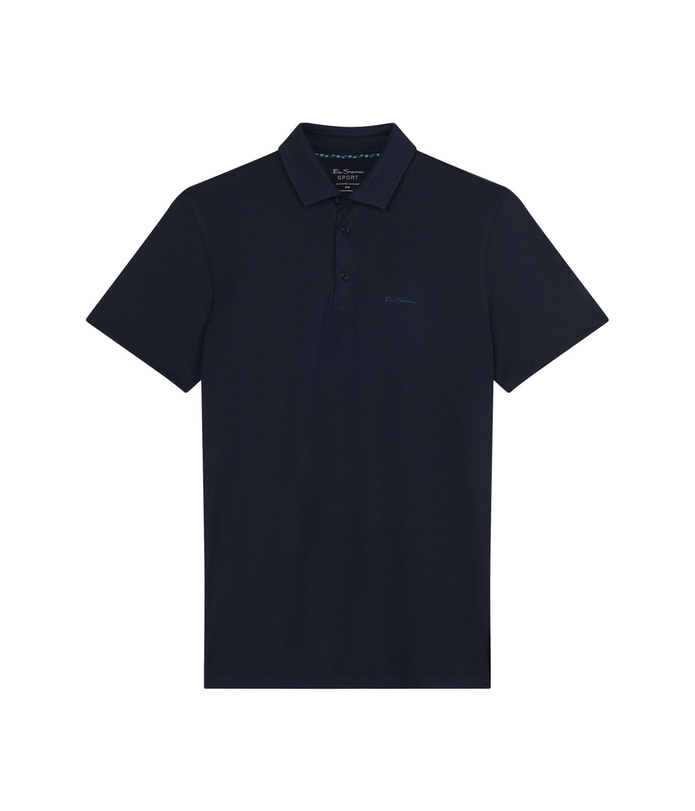 Polokosele Ben Sherman Solid Air Pique Sports Fit Námornícka Modrá | WIGDB3284