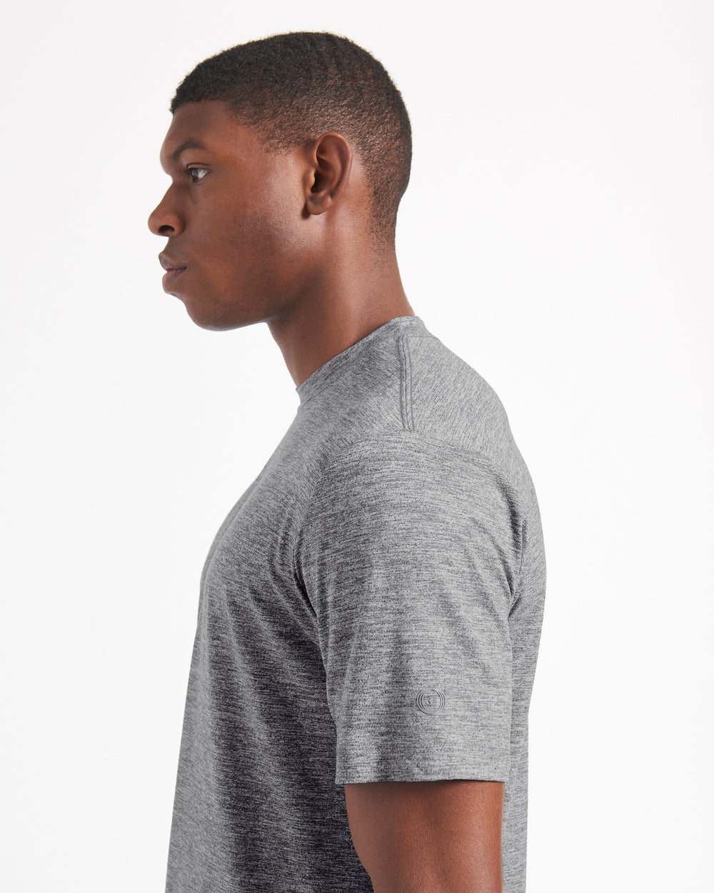 Tricko Ben Sherman Performance Stretch Marl Siva | CGTBQ4069